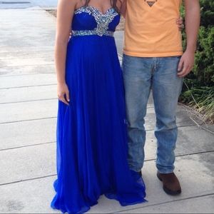Blue Prom Dress